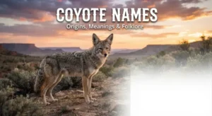 Coyote names with name generator