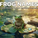 Frog names with name generator