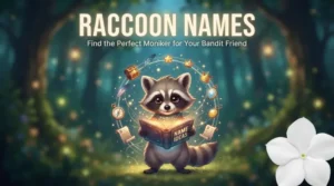 Raccoon names with name generator