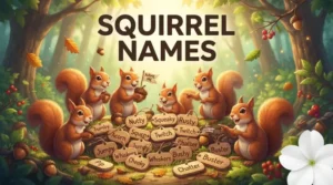 Squirrel names with name generator