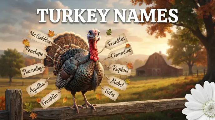 Turkey names with name generator