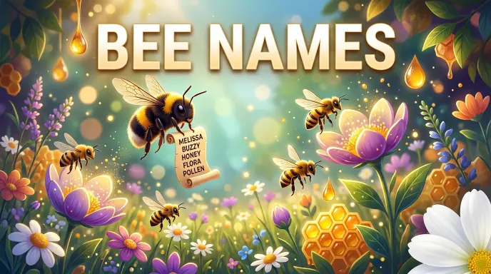 Bee names with name generator