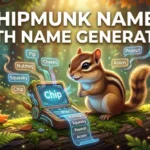 Chipmunk names with name generator