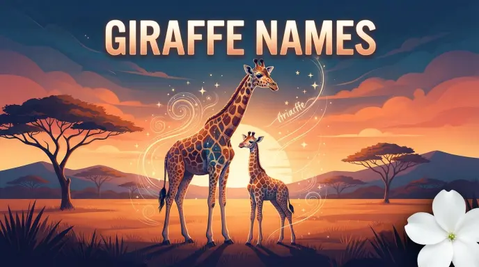Giraffe names with name generator