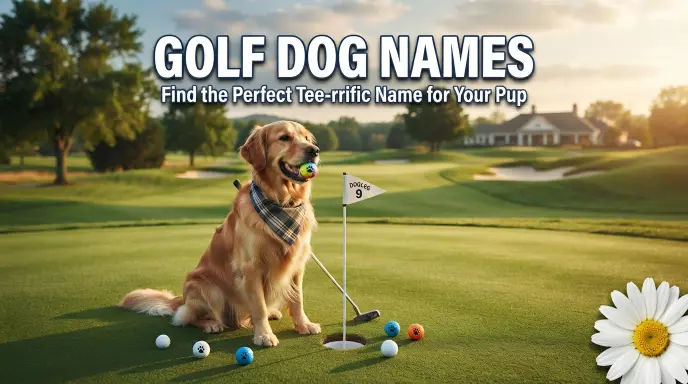 Golf dog names with name generator