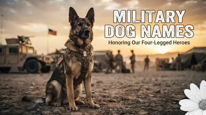 military dog names with name generator