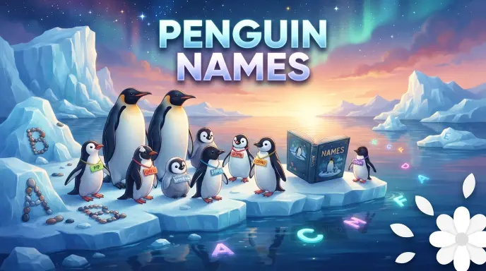 penguin names with name generator