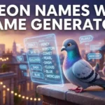 Pigeon names with name generator