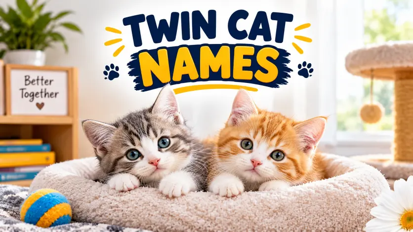 Twin cat names with name generator